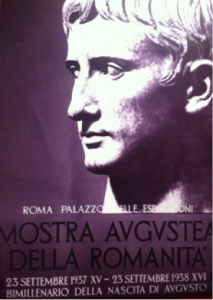 Poster of the “Mostra Augustea della Romanità” at the Palazzo delle Esposizioni, Roma, 1937